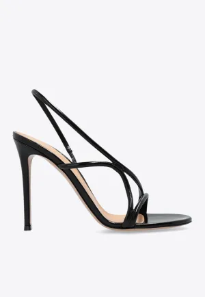 115 Leather Heeled Strappy Sandals