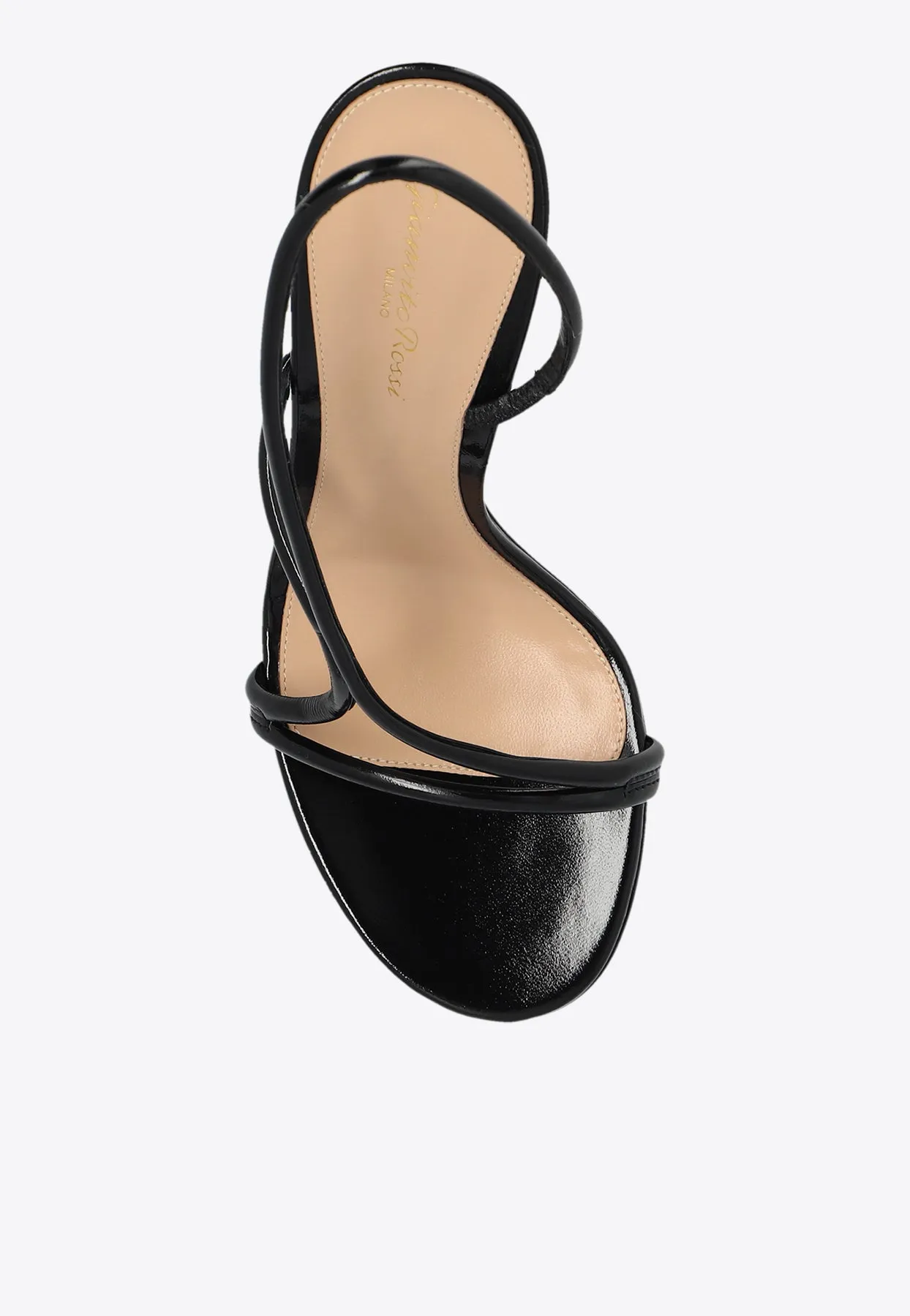 115 Leather Heeled Strappy Sandals
