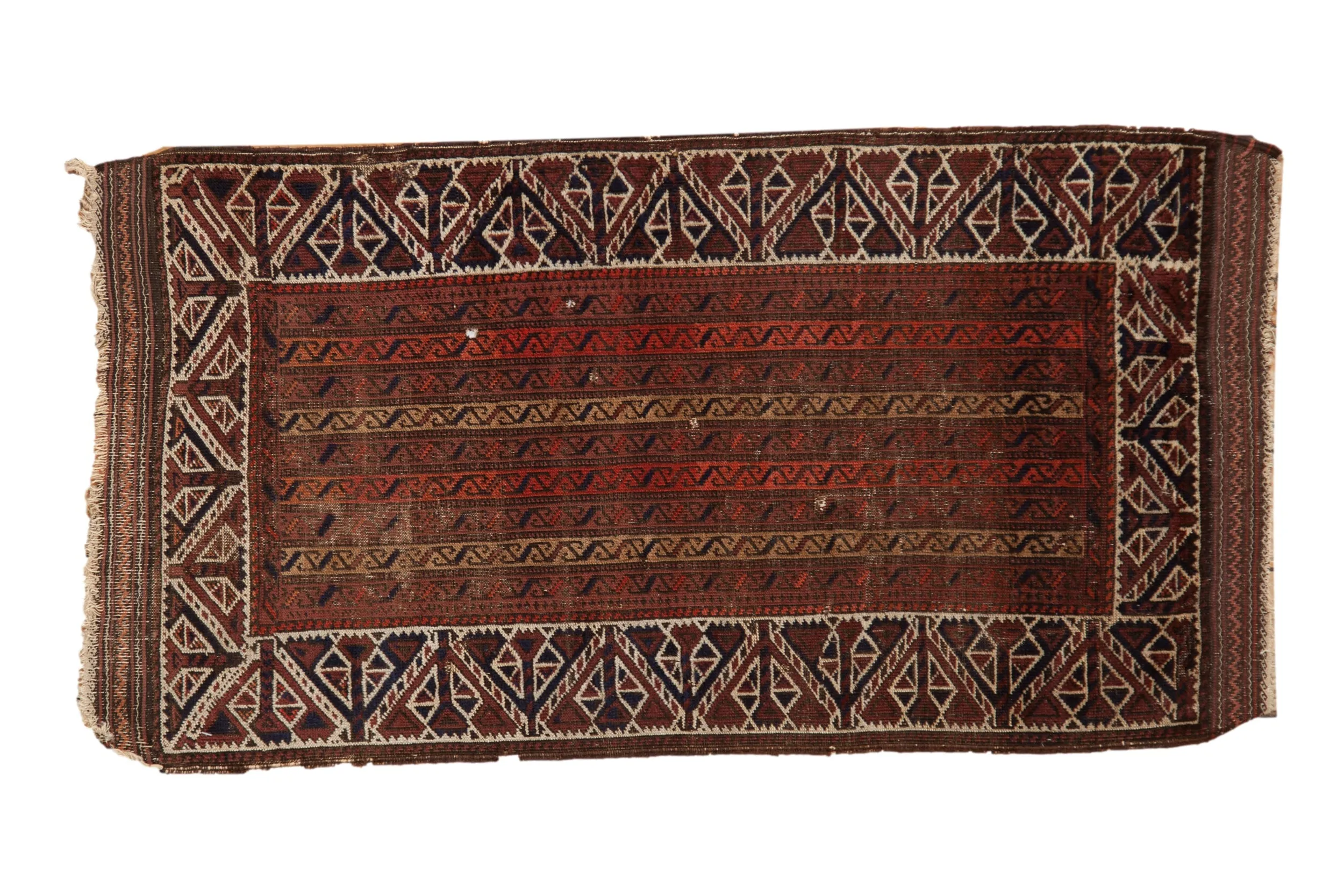 2x3.5 Antique Fine Belouch Rug