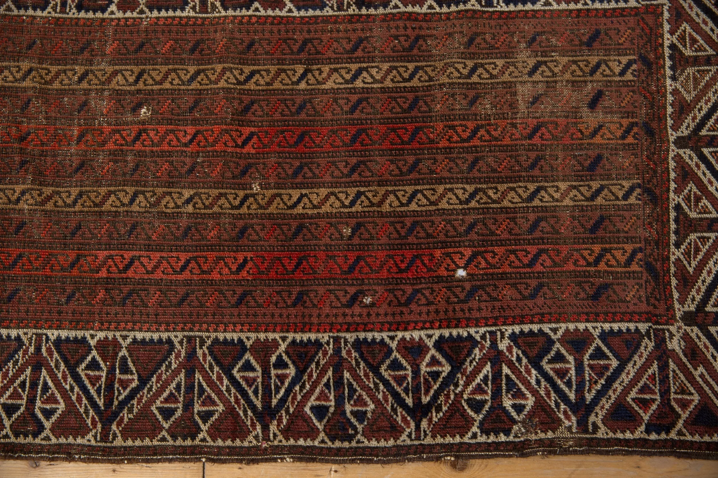 2x3.5 Antique Fine Belouch Rug