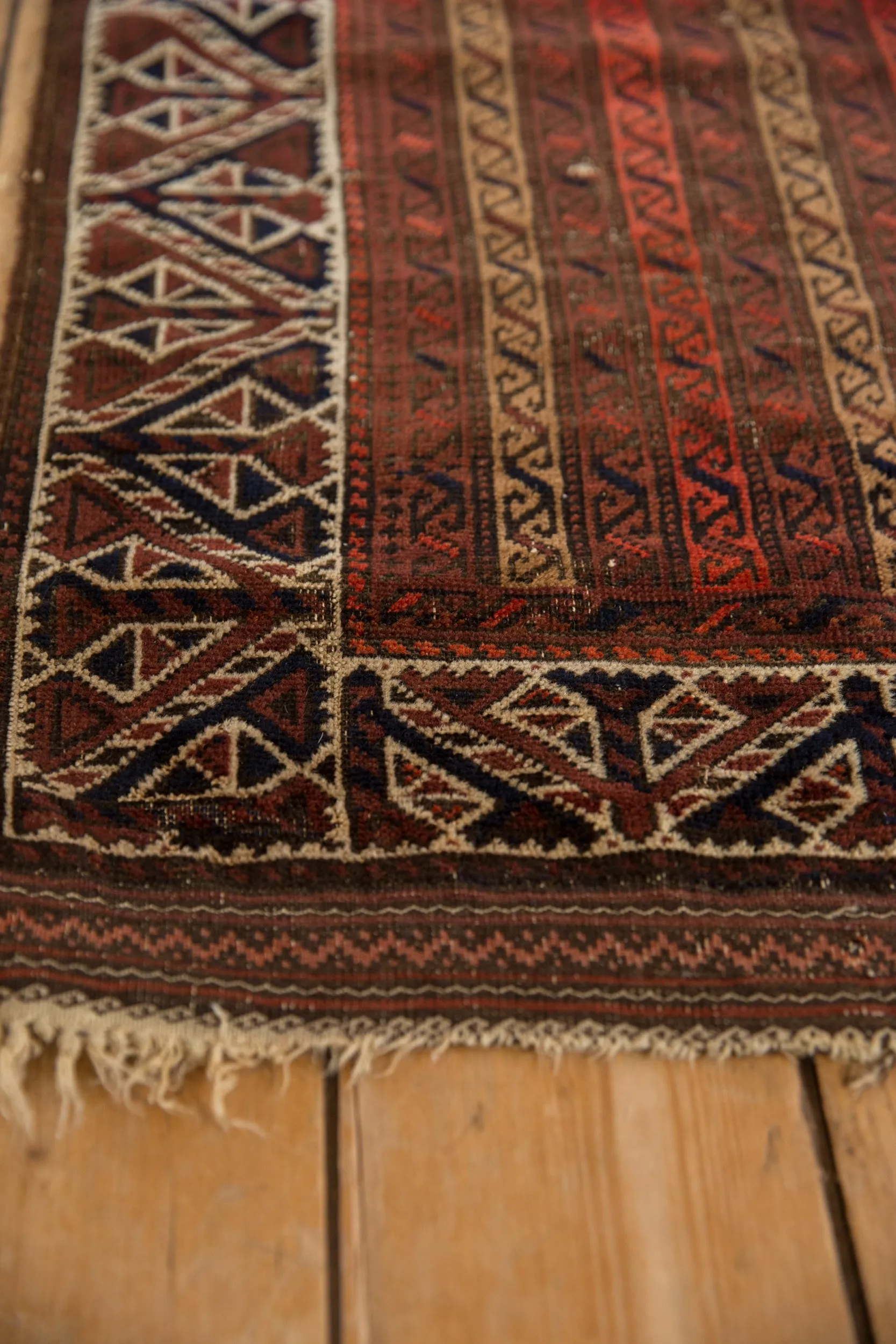 2x3.5 Antique Fine Belouch Rug