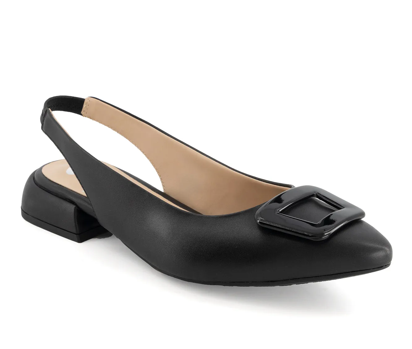Andrea Women's Elastic Slingback Flats 65164