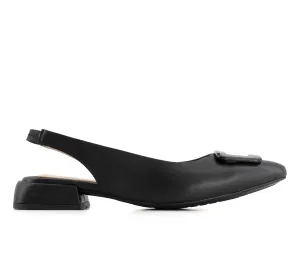 Andrea Women's Elastic Slingback Flats 65164