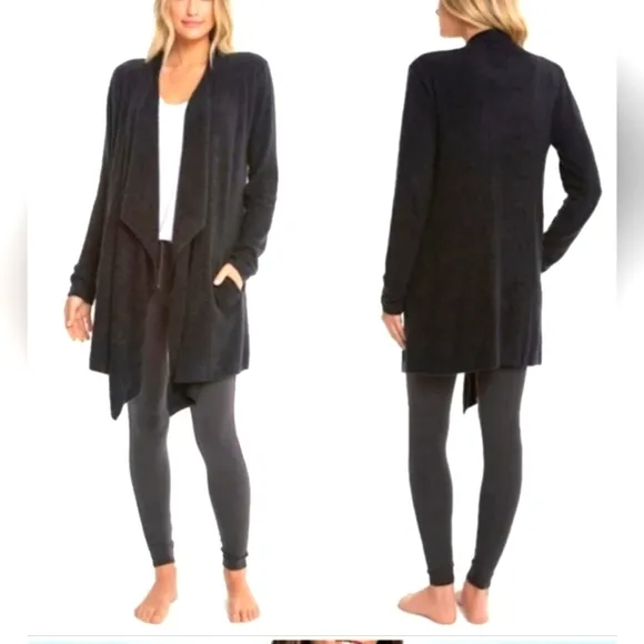 Barefoot Dreams Cozy Soft Open Front Cardigan