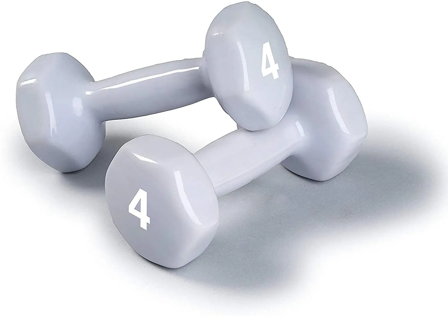 Dumbbells Hand Weights Set of 2 - Vinyl Coated Exercise & Fitness Dumbbell for Home Gym Equipment Workouts Strength Training Free Weights for Women, Men (1-10 Pound, 12, 15, 18, 20 lb)