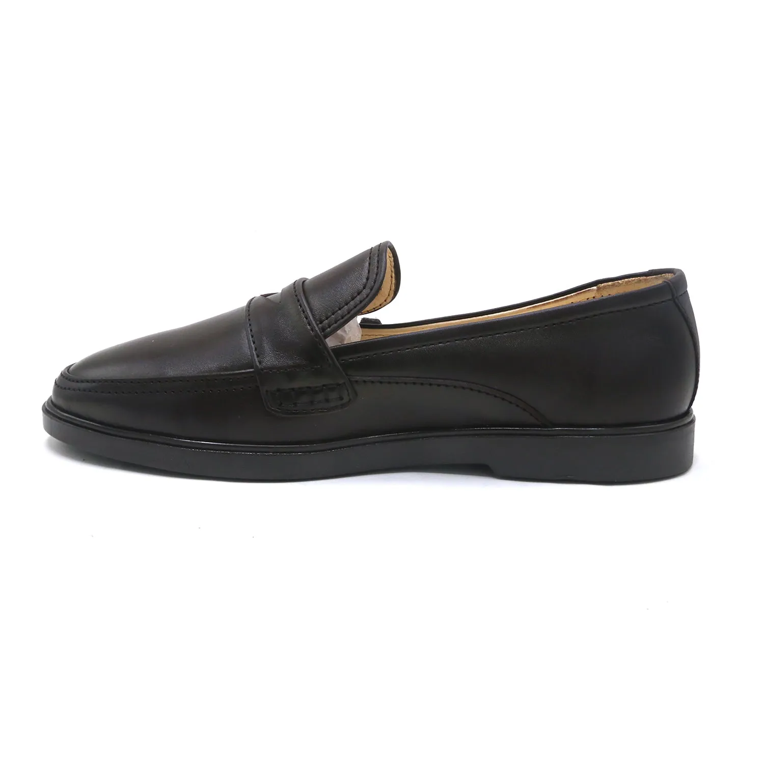 Eminent Men's Brown Calf Leather Causal Loafers