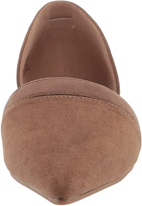 Journee Collection Women's Flats, Taupe, 8.5