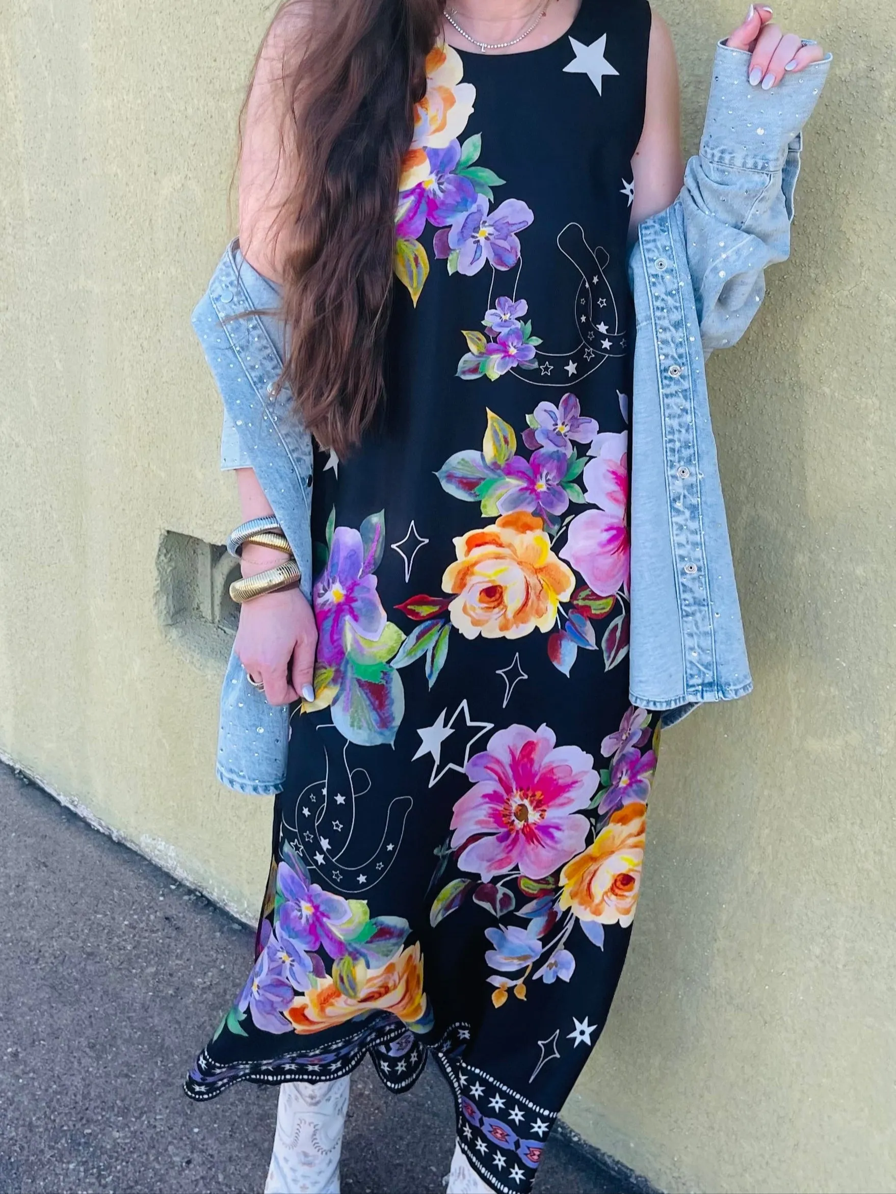 Karolina Tea Length Dress