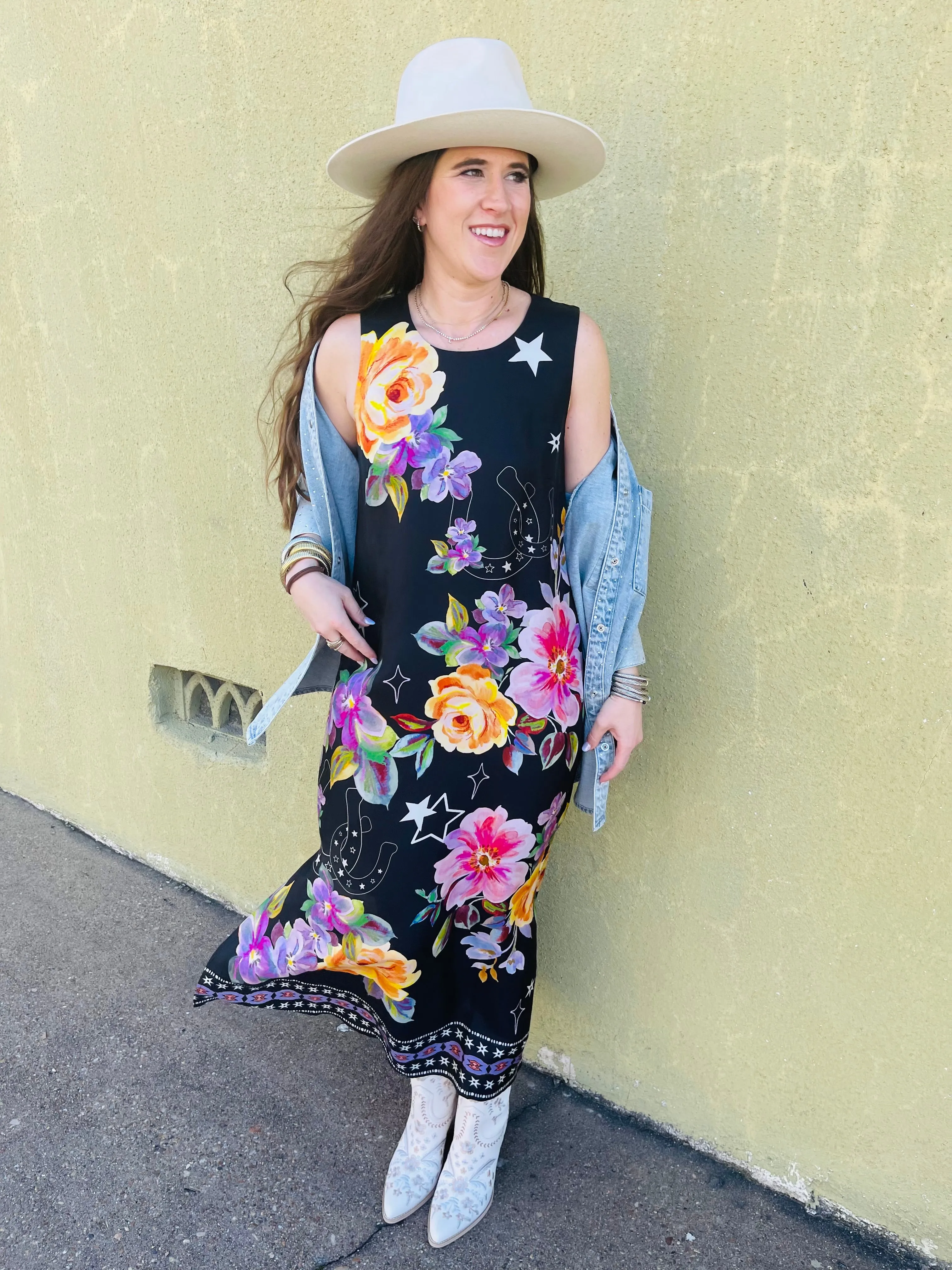 Karolina Tea Length Dress