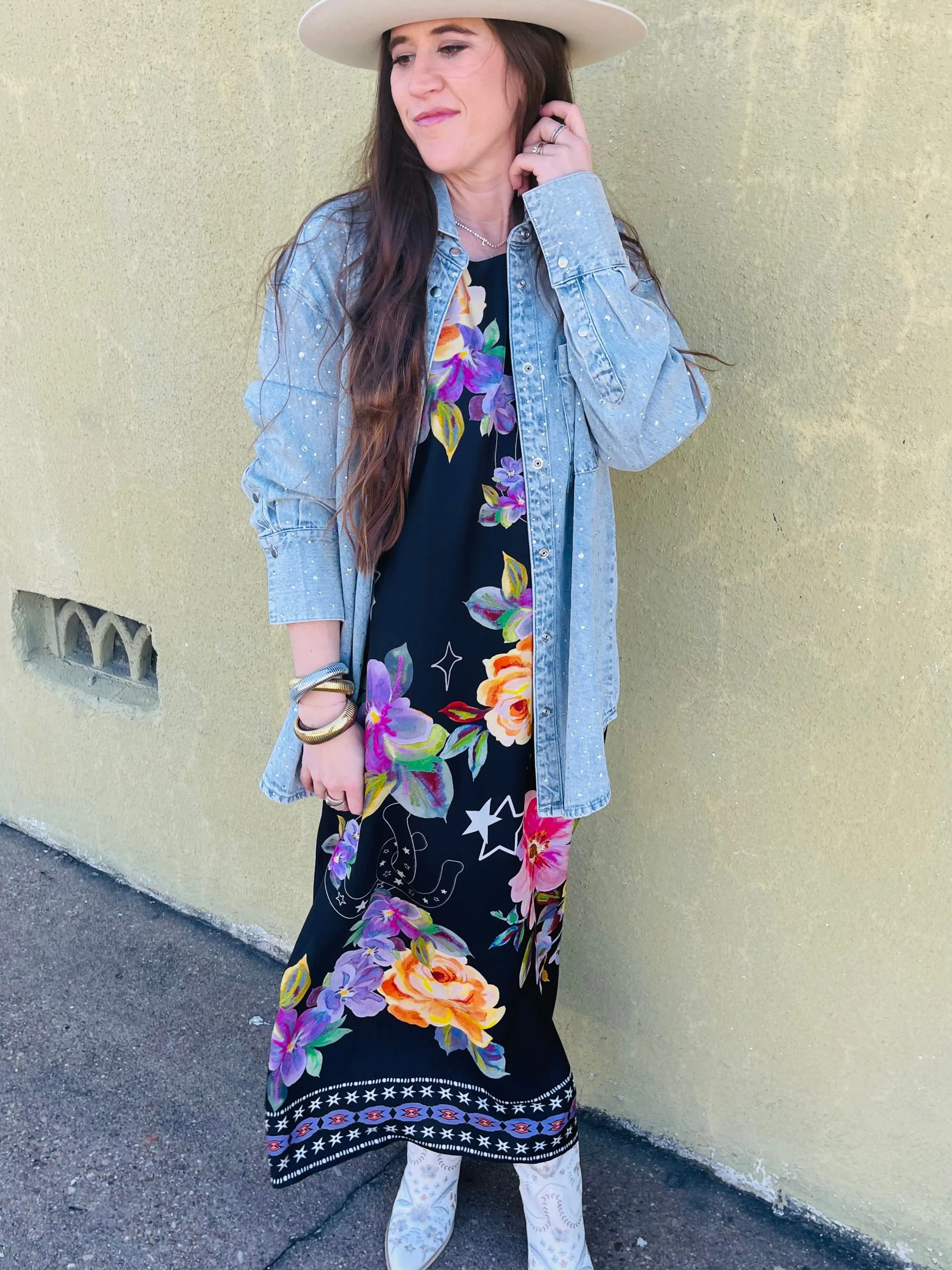 Karolina Tea Length Dress