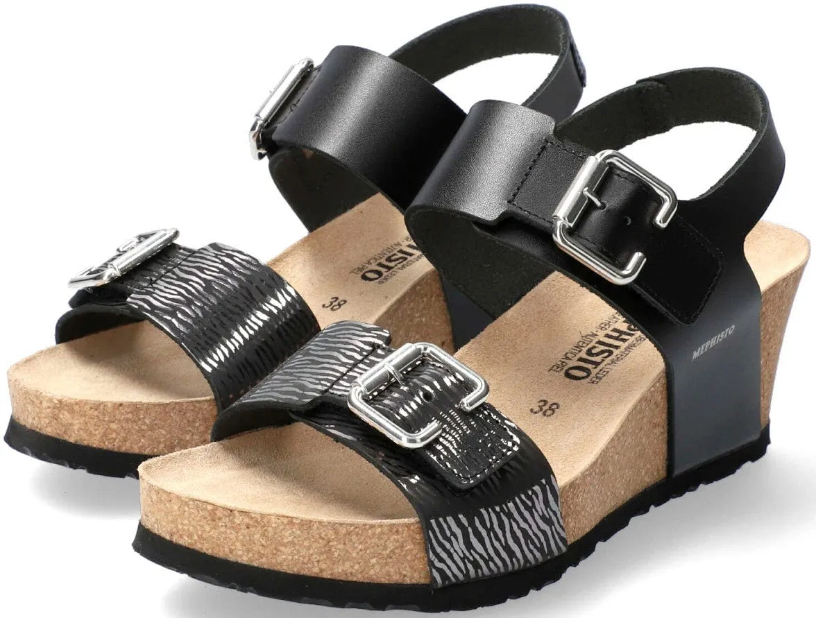 'LISSANDRA' women's sandal - black