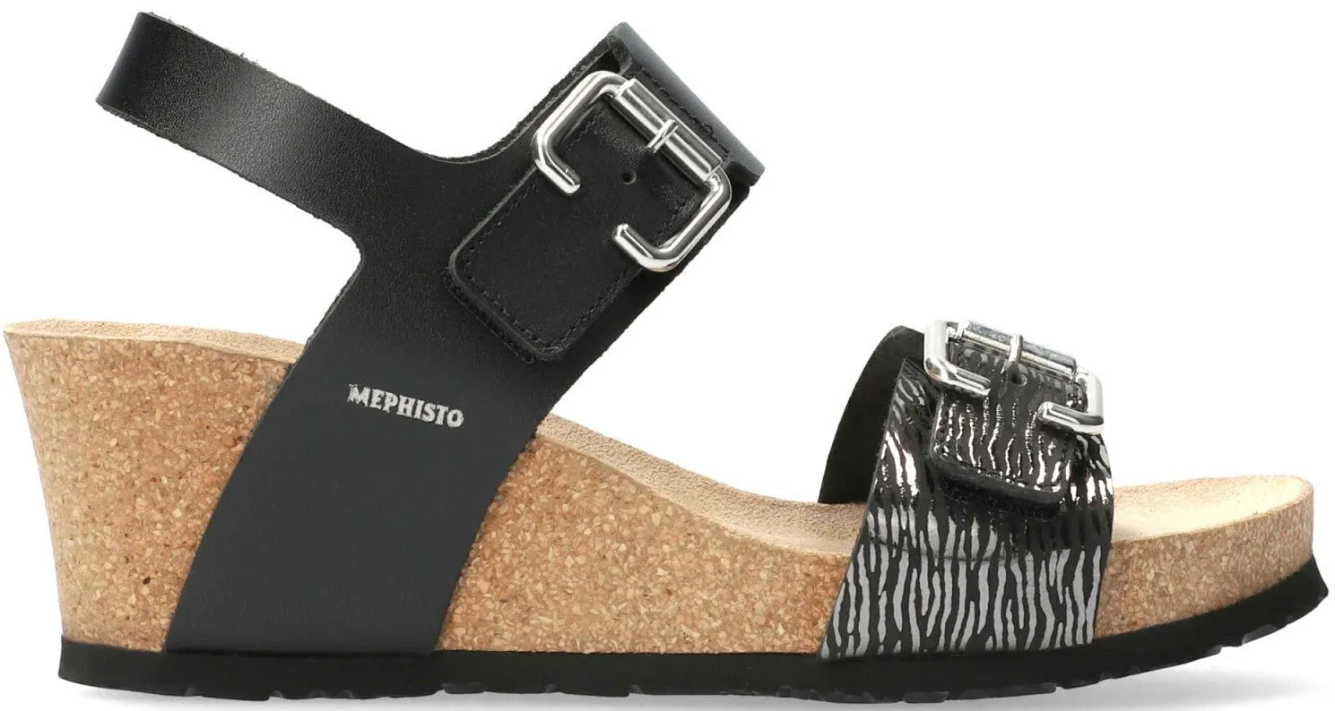 'LISSANDRA' women's sandal - black