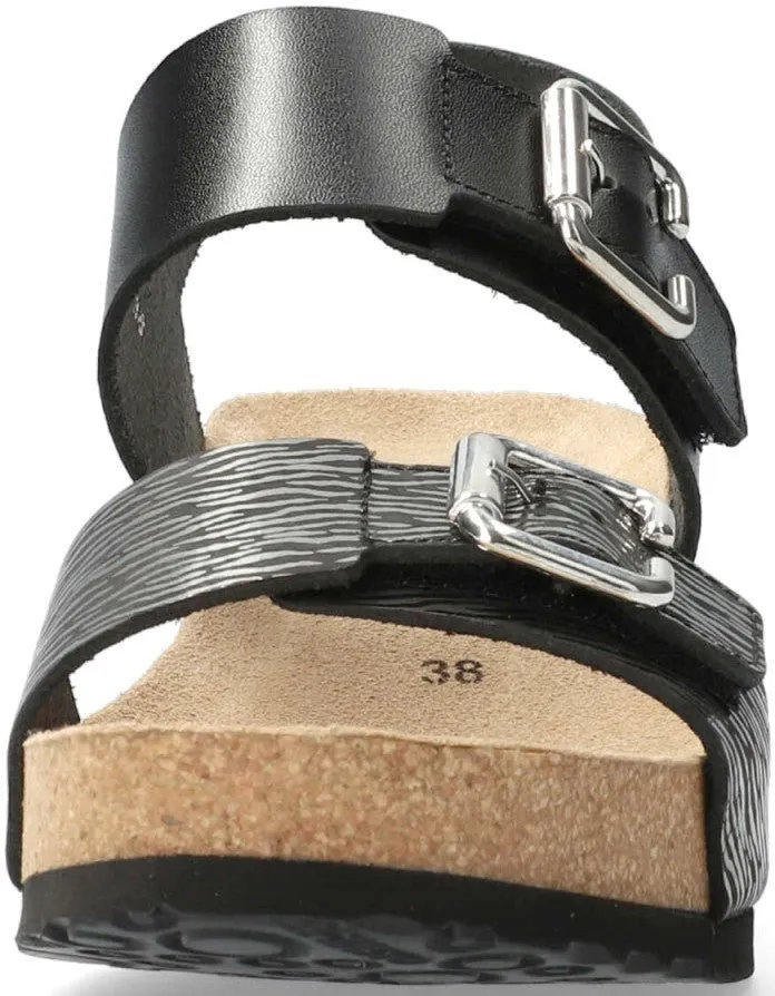 'LISSANDRA' women's sandal - black