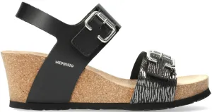 'LISSANDRA' women's sandal - black