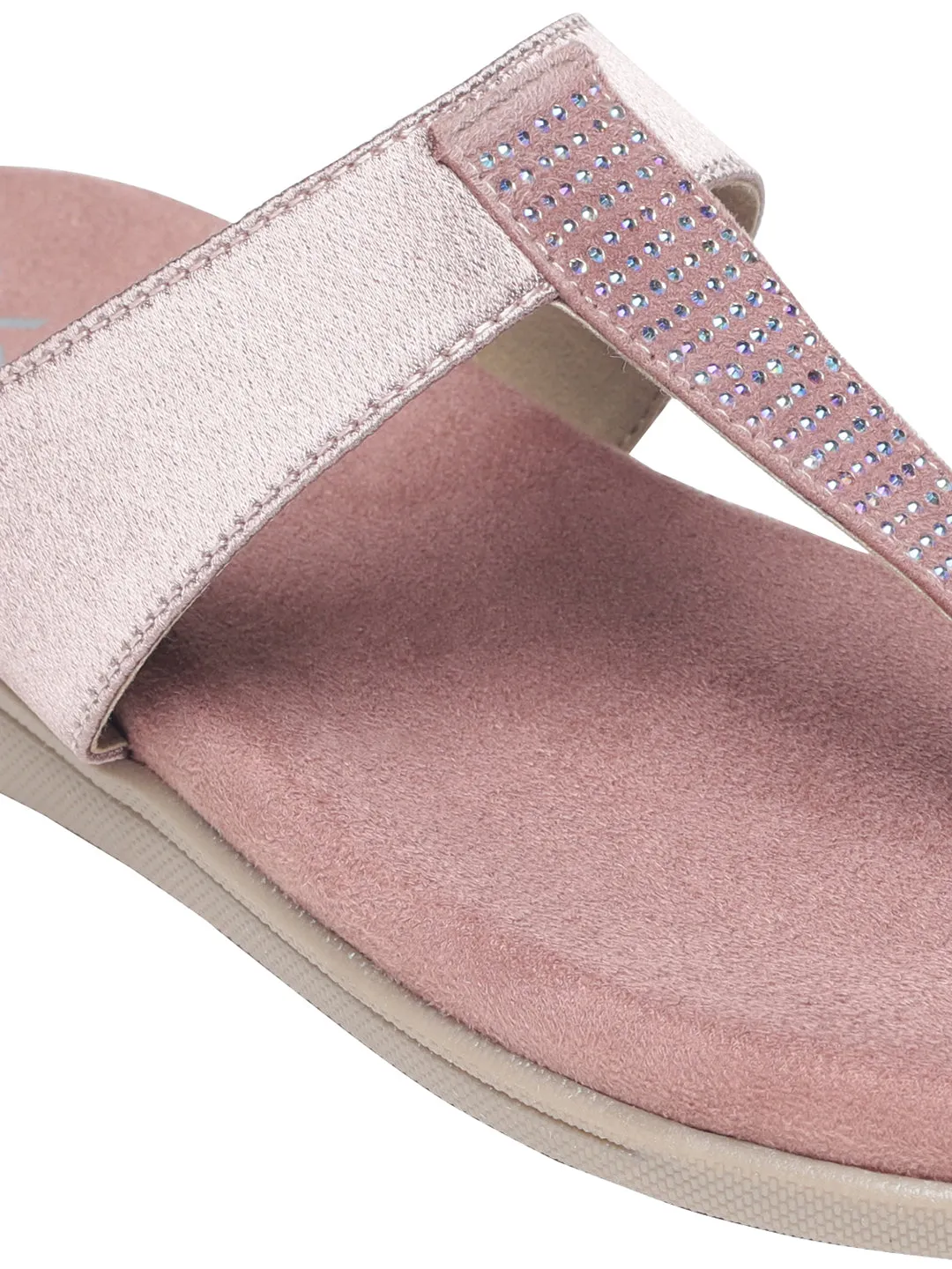 Lyric Pink Flats