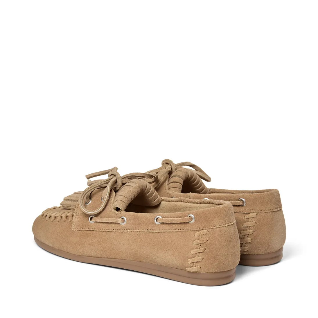 Magda - Taupe suede