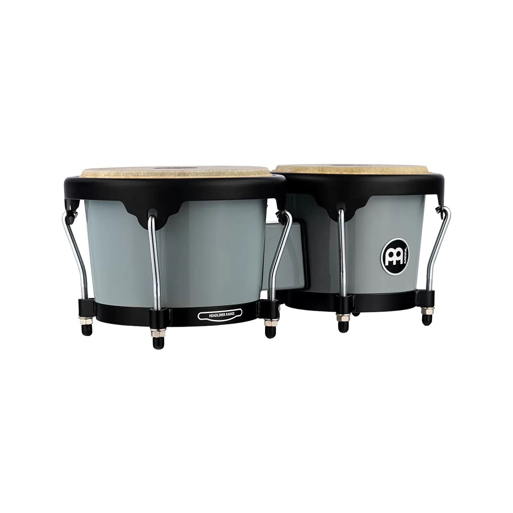 MEINL Percussion HB50UG 6.5inch   7.5inch Journey Series ABS Bongo, Ultimate Gray