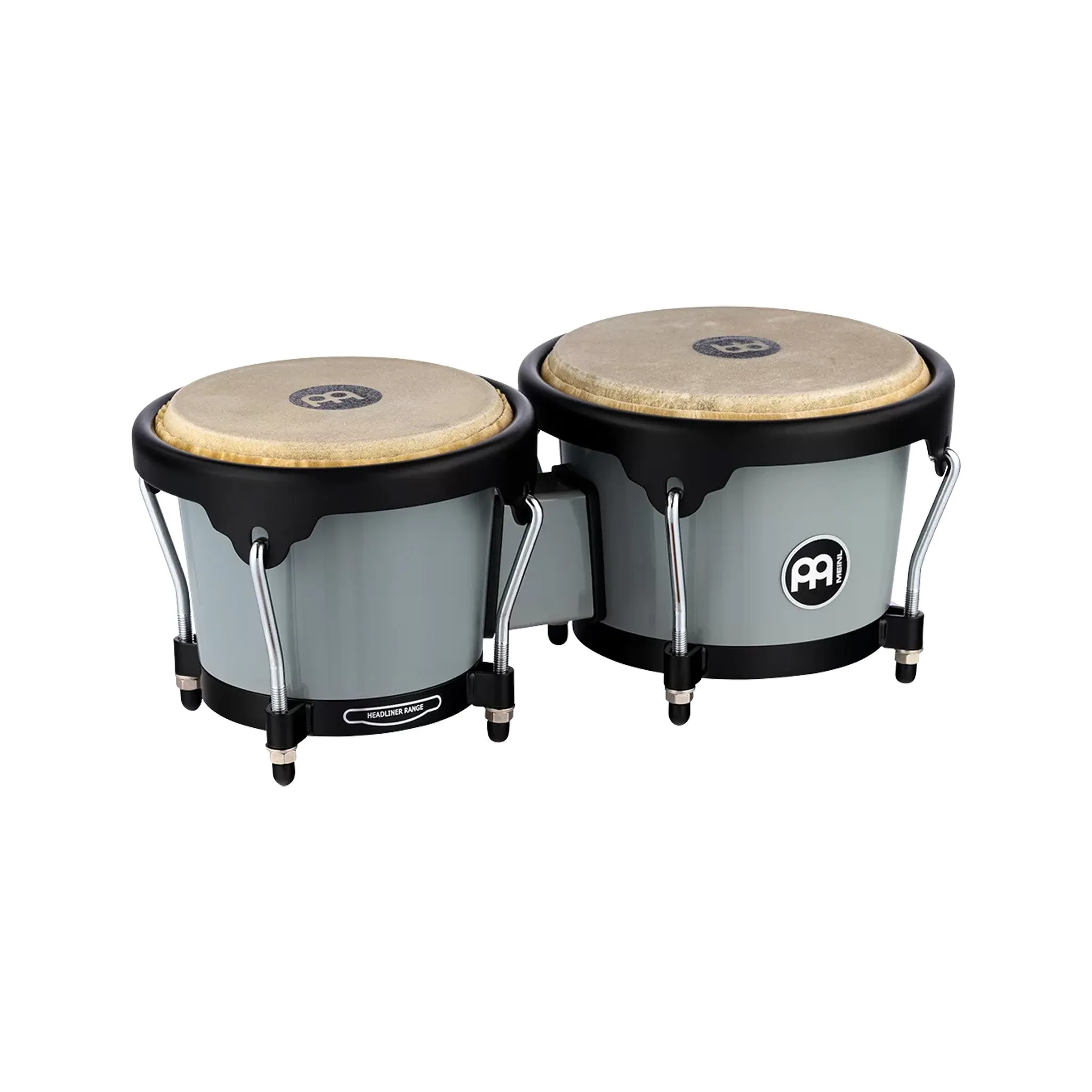 MEINL Percussion HB50UG 6.5inch   7.5inch Journey Series ABS Bongo, Ultimate Gray
