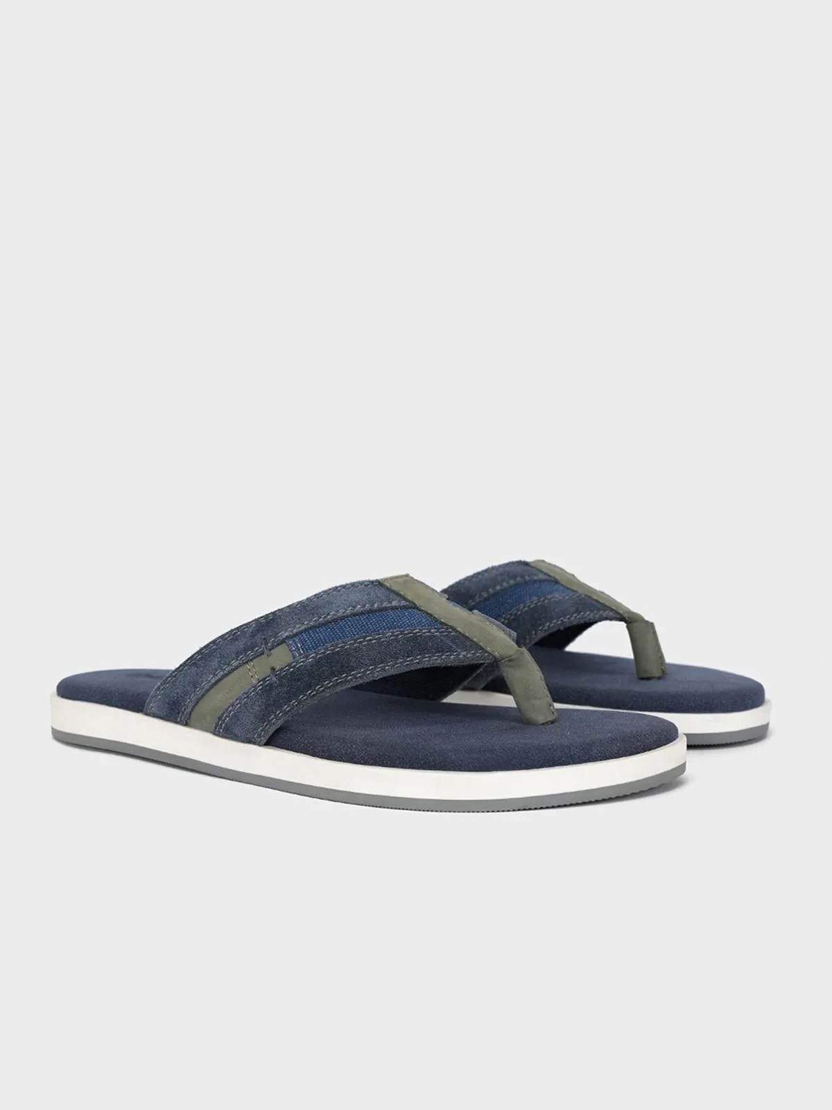 Mens "GEFJUN" Casual Suede Slippers
