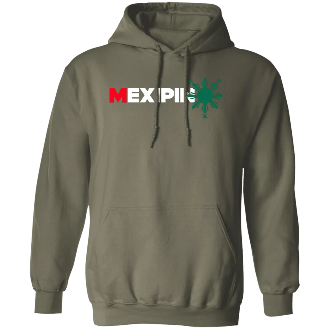 Mexipino with Sun Unisex Pullover Hoodie