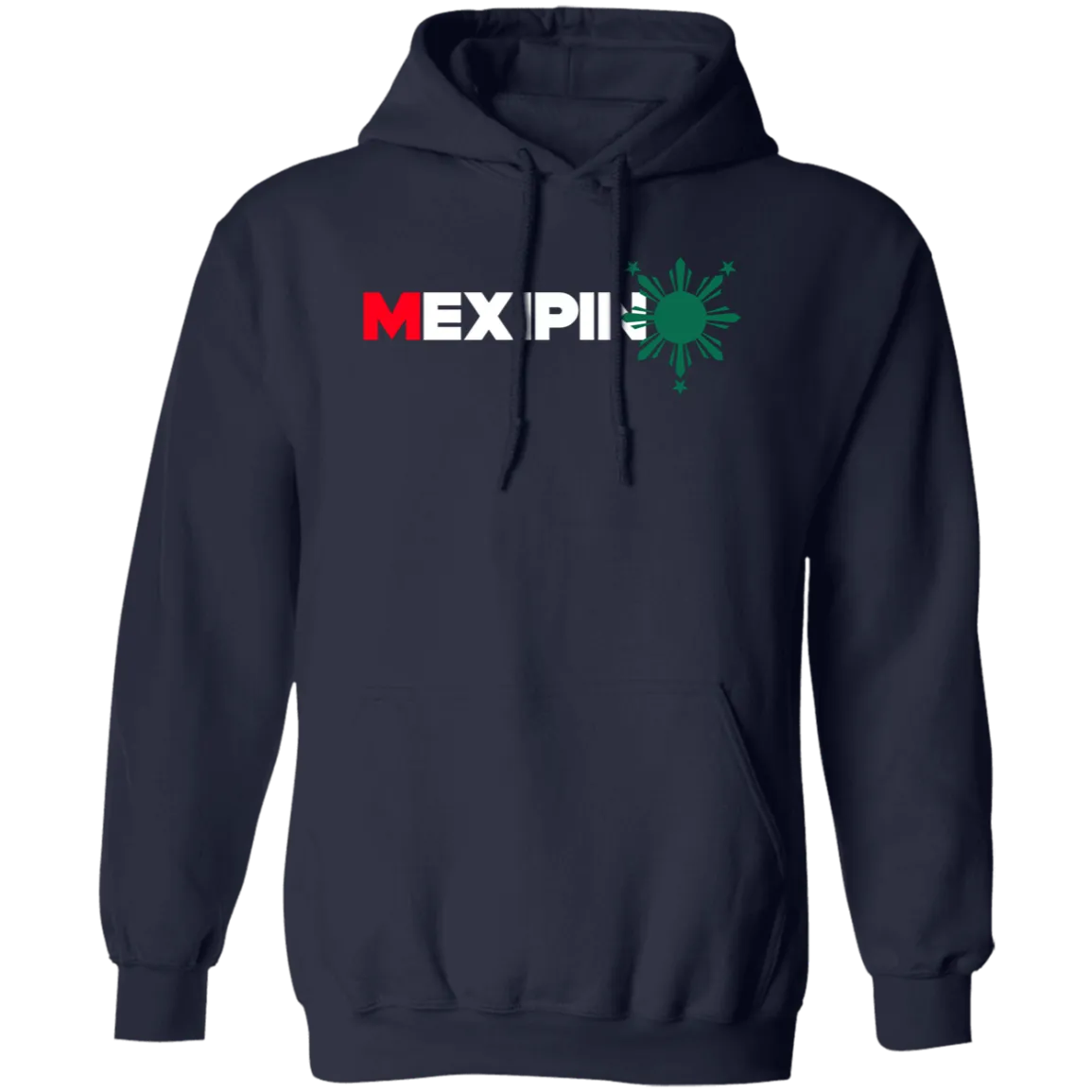 Mexipino with Sun Unisex Pullover Hoodie