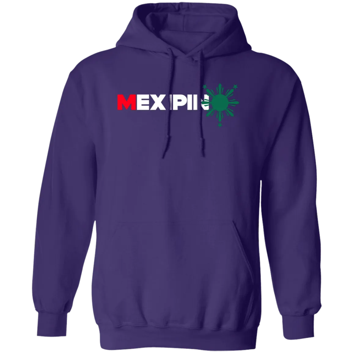 Mexipino with Sun Unisex Pullover Hoodie