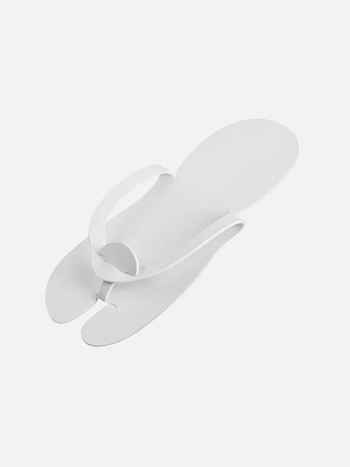 Nano® Disposable White Slippers (12 pairs)