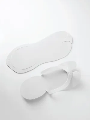 Nano® Disposable White Slippers (12 pairs)