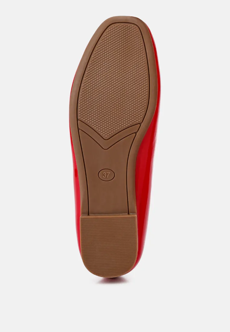Nek Embellished Flat Ballerinas By RAG