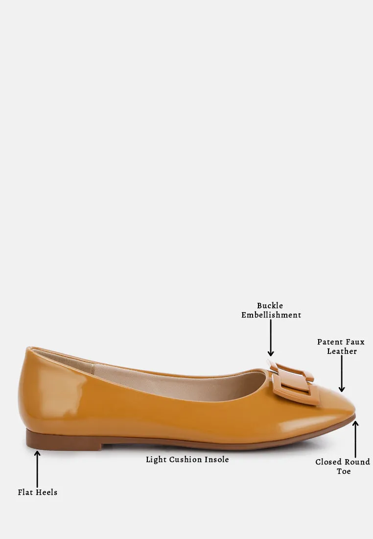 Nek Embellished Flat Ballerinas By RAG