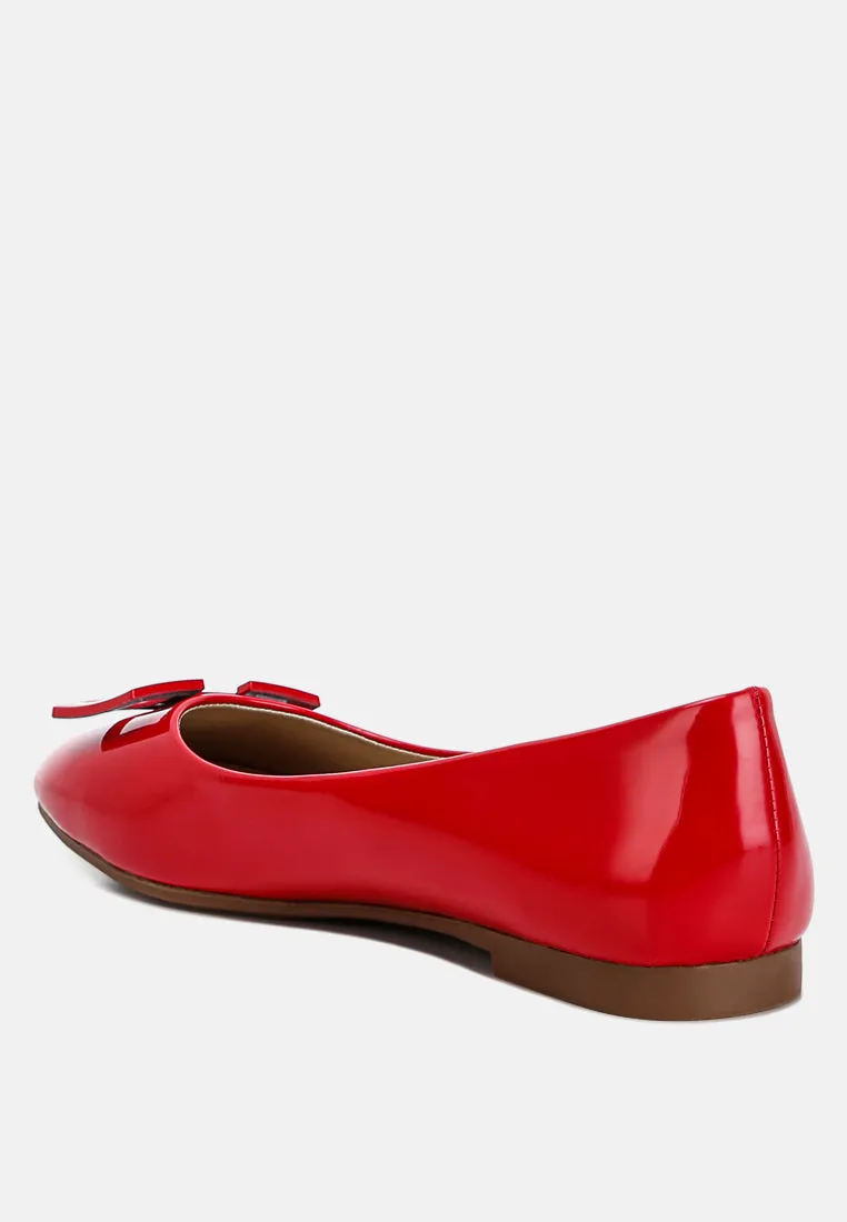 Nek Embellished Flat Ballerinas By RAG