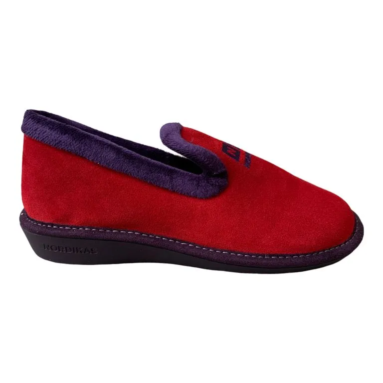 NORDIKAS 305 Suede -CEREZA RED