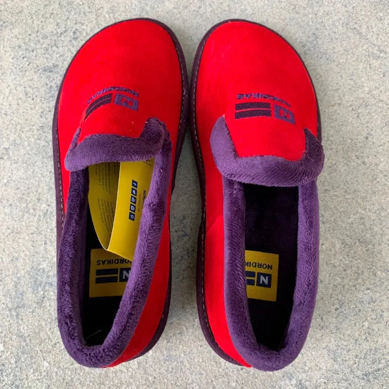 NORDIKAS 305 Suede -CEREZA RED