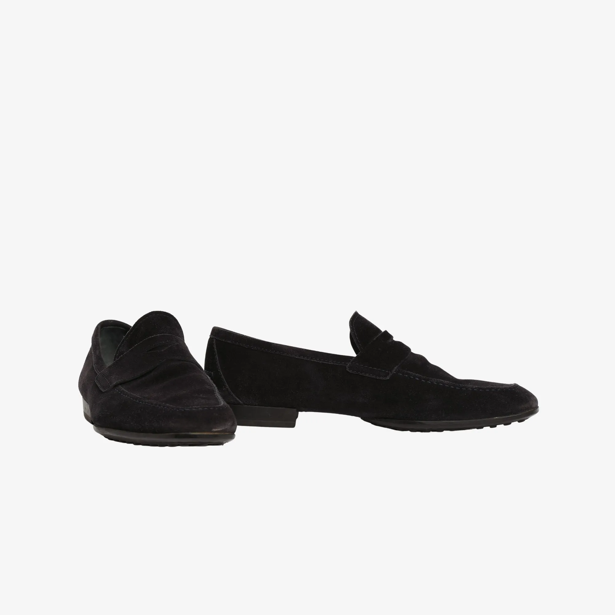 Suede Loafers