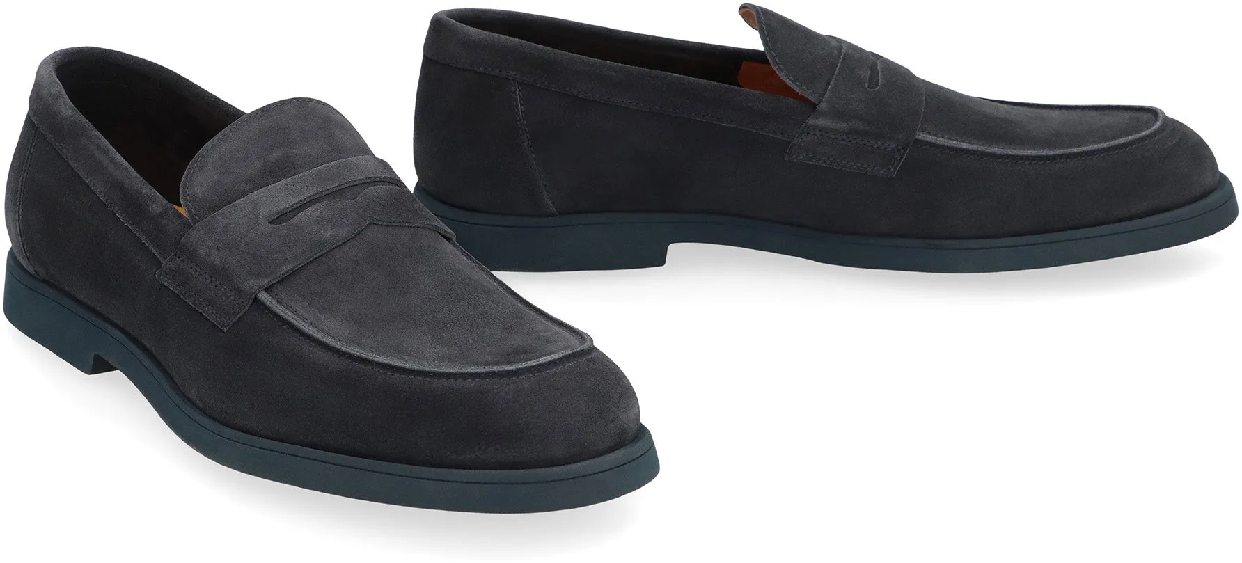 Suede loafers