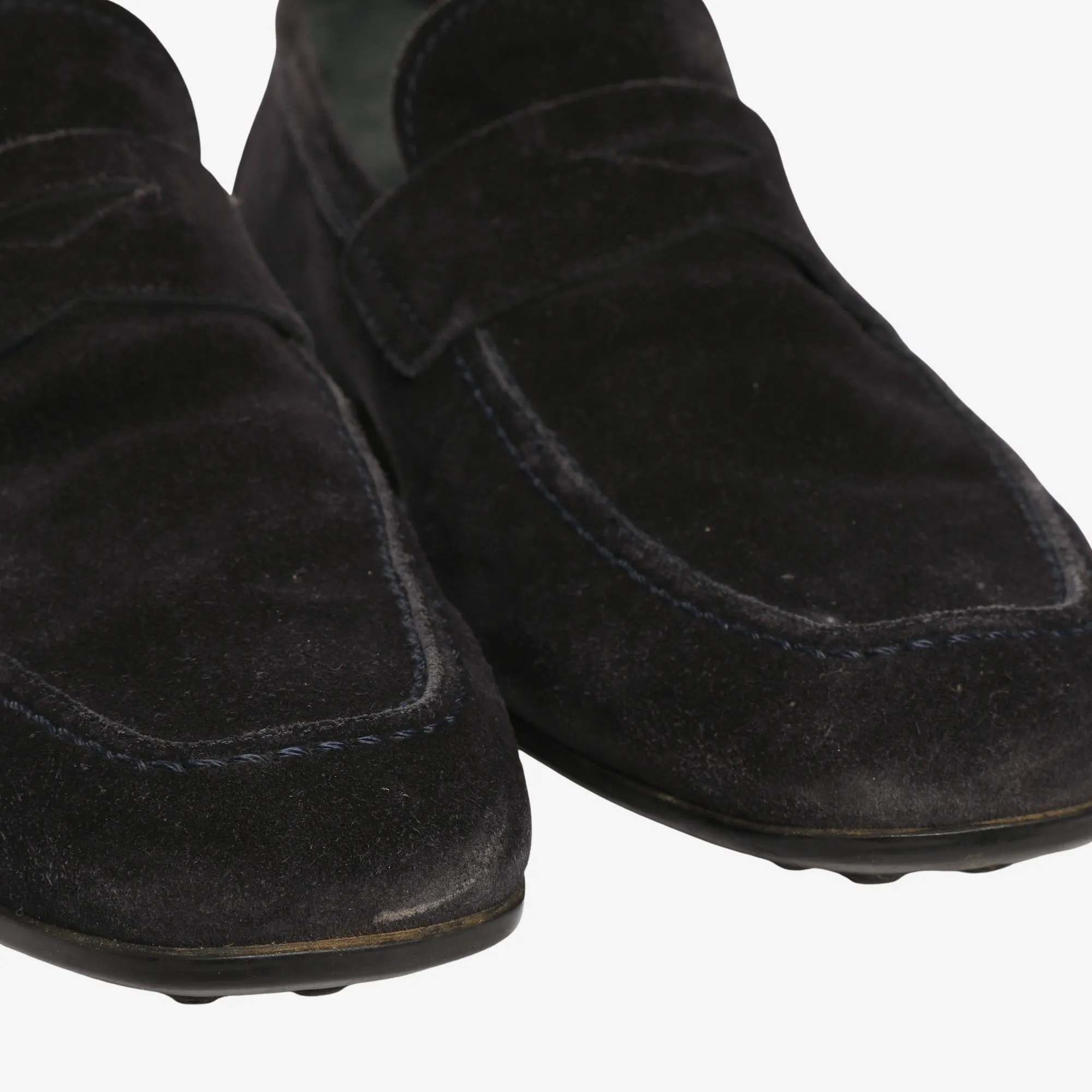 Suede Loafers