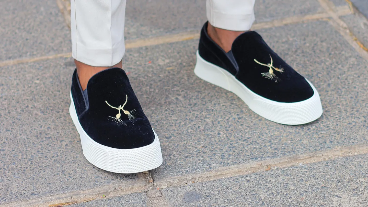 Tassel Suede Loafers