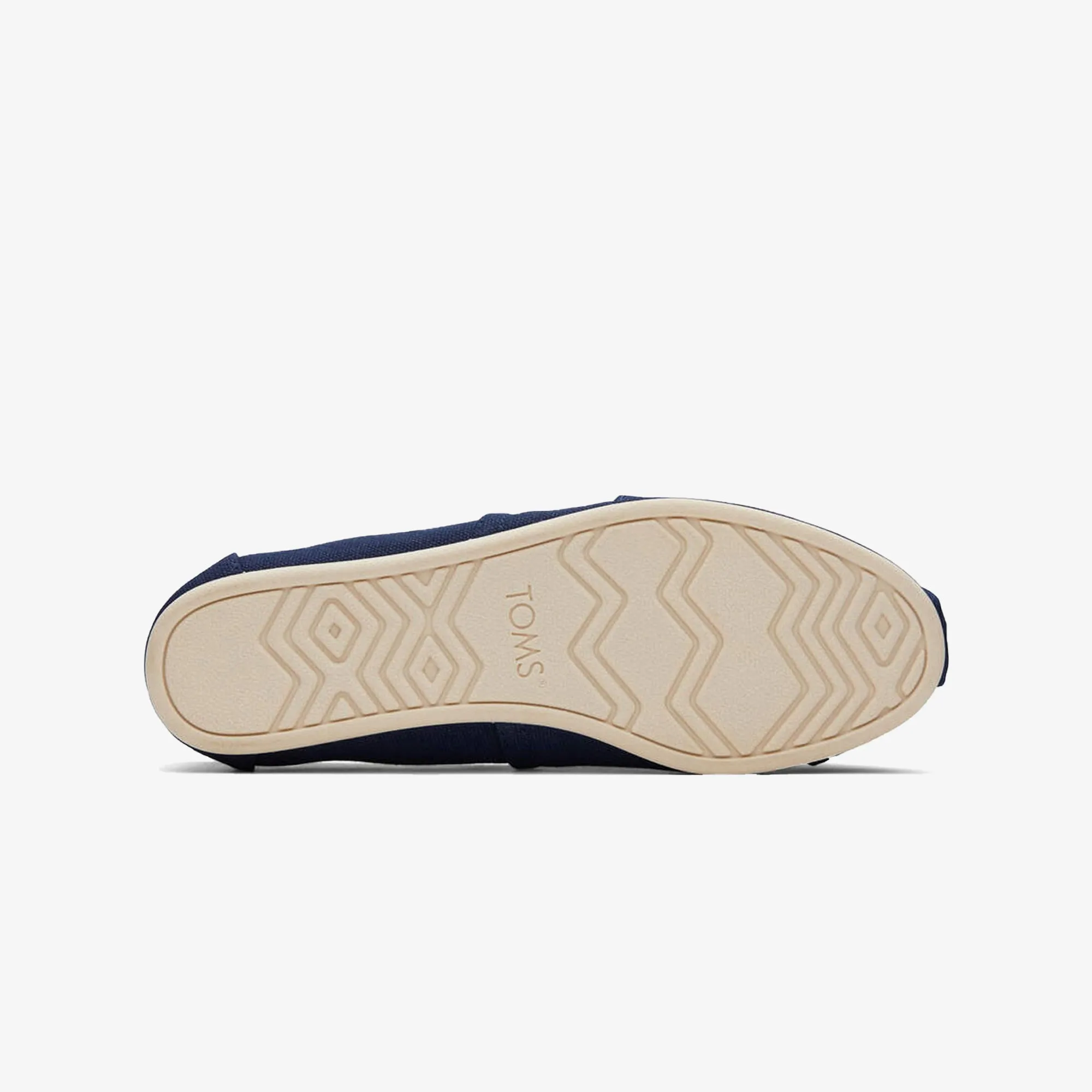 Toms | ORGANIC COTTON DARK NAVY CANVAS SLIP ONS  { NAVY