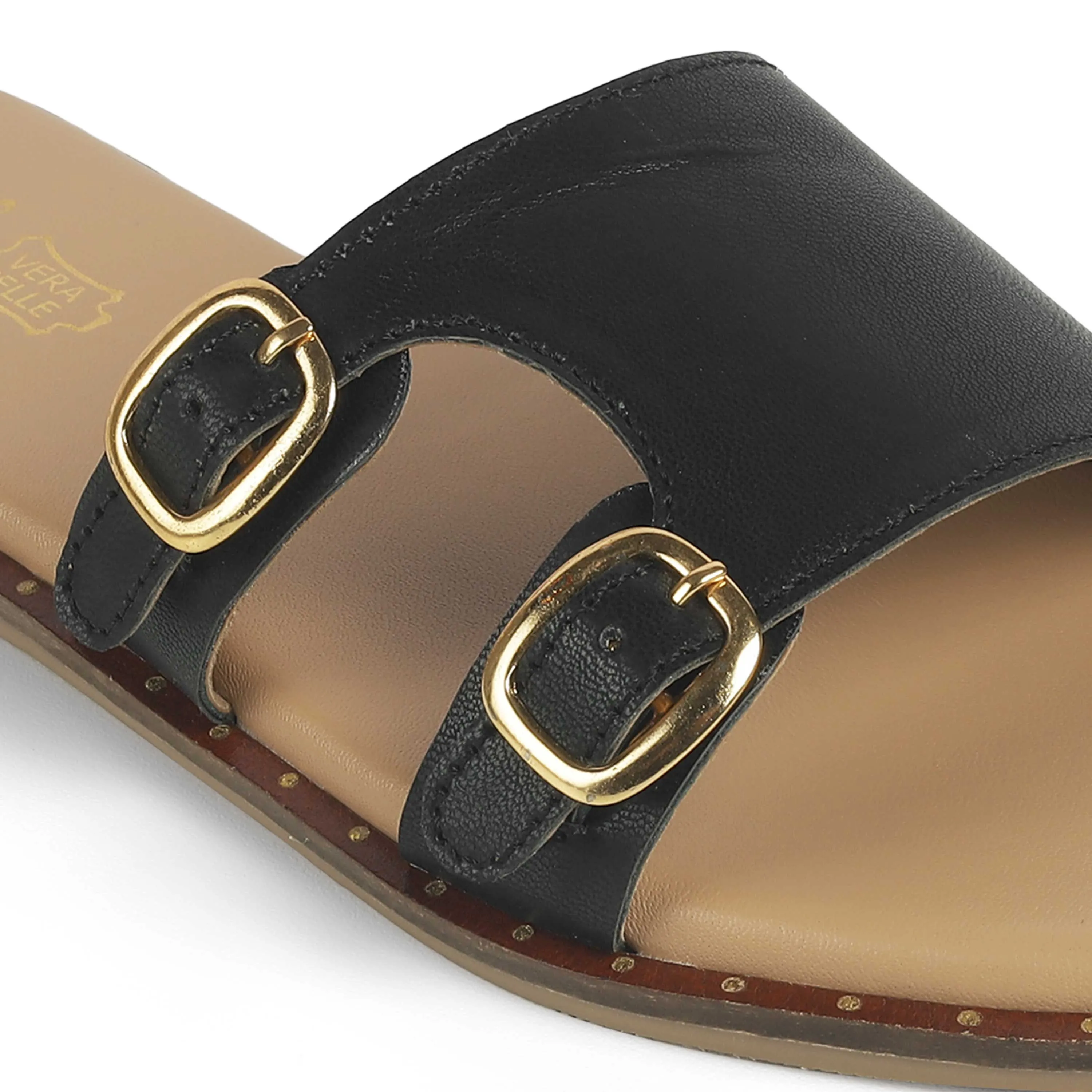 Tresmode Frati Black Women's Casual Flats