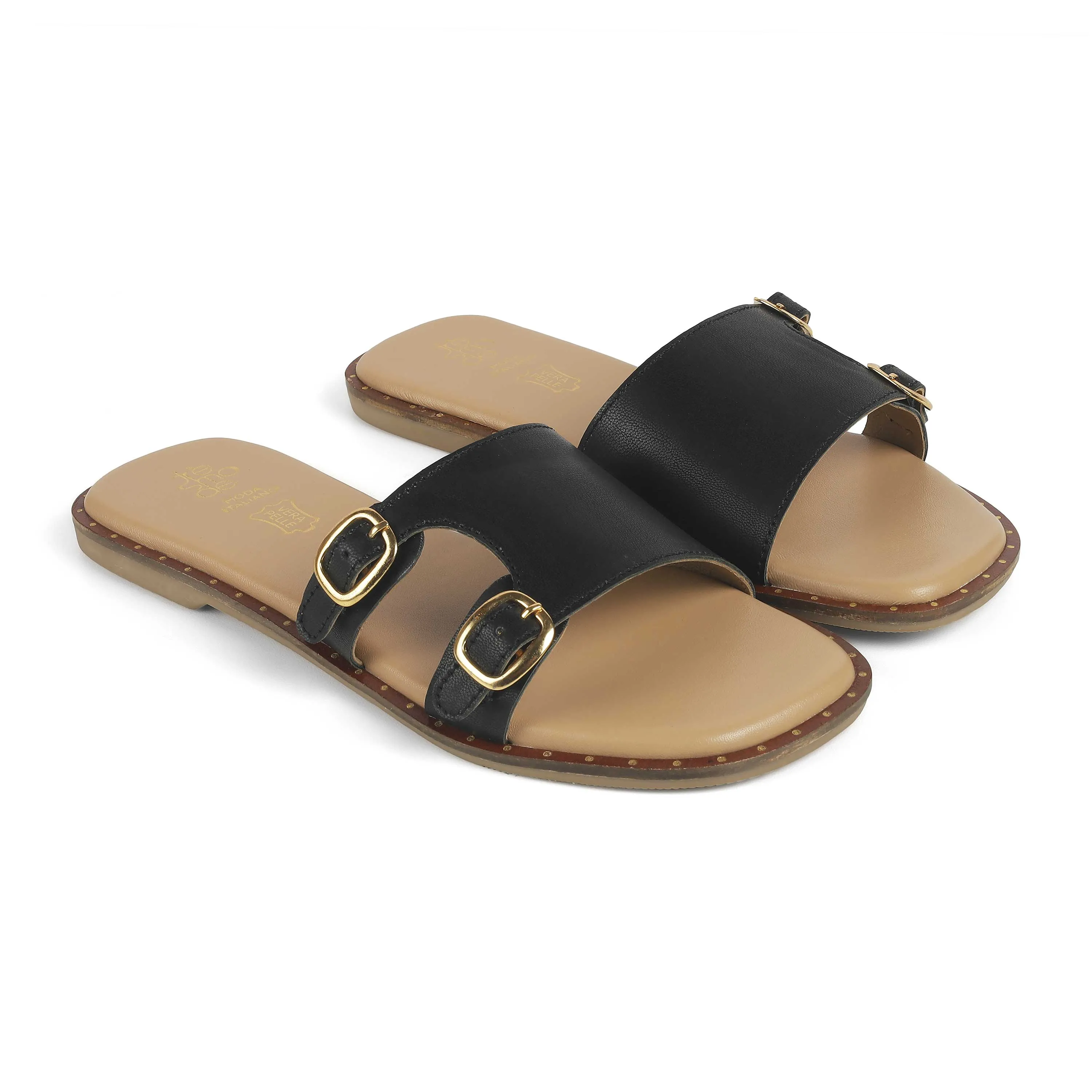 Tresmode Frati Black Women's Casual Flats