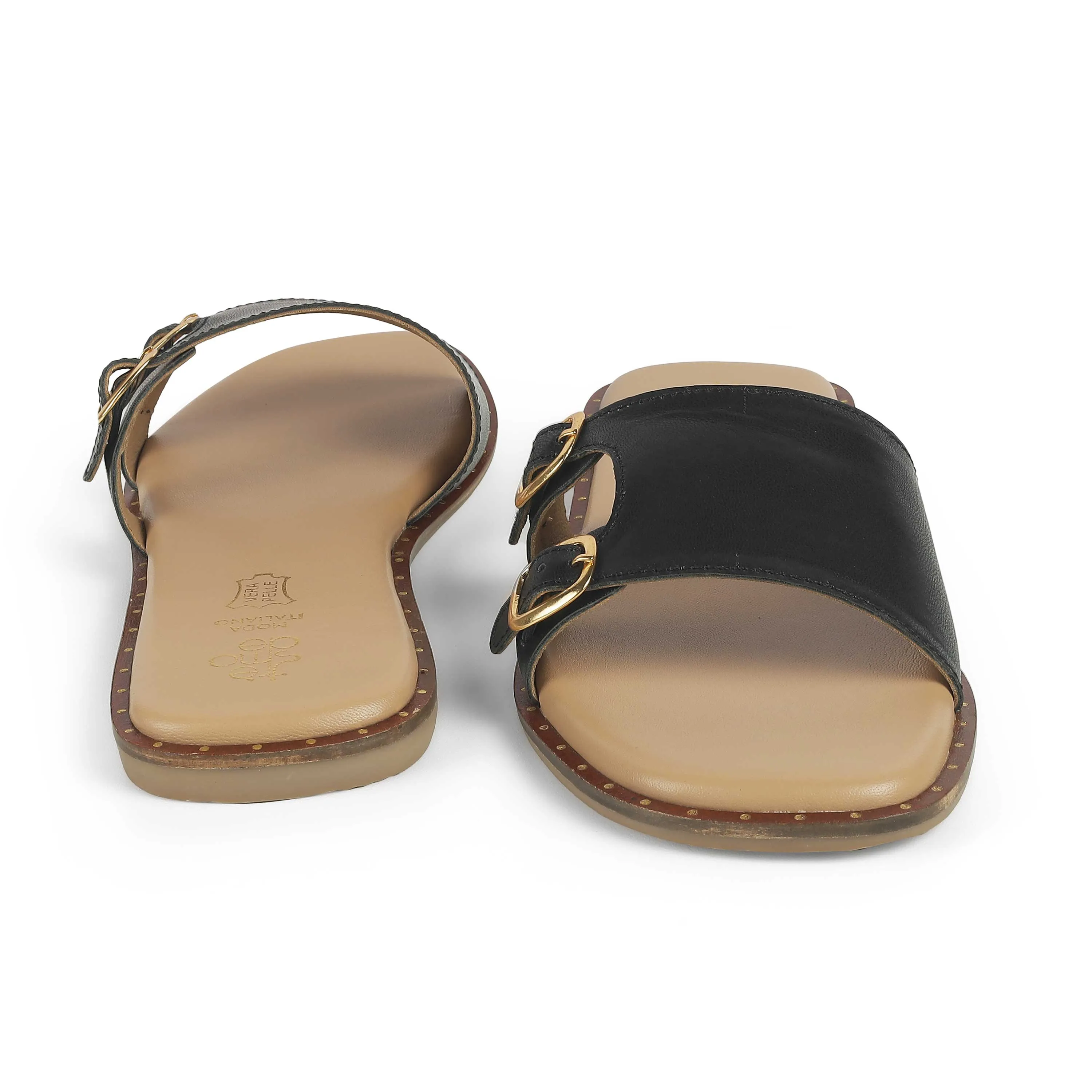 Tresmode Frati Black Women's Casual Flats
