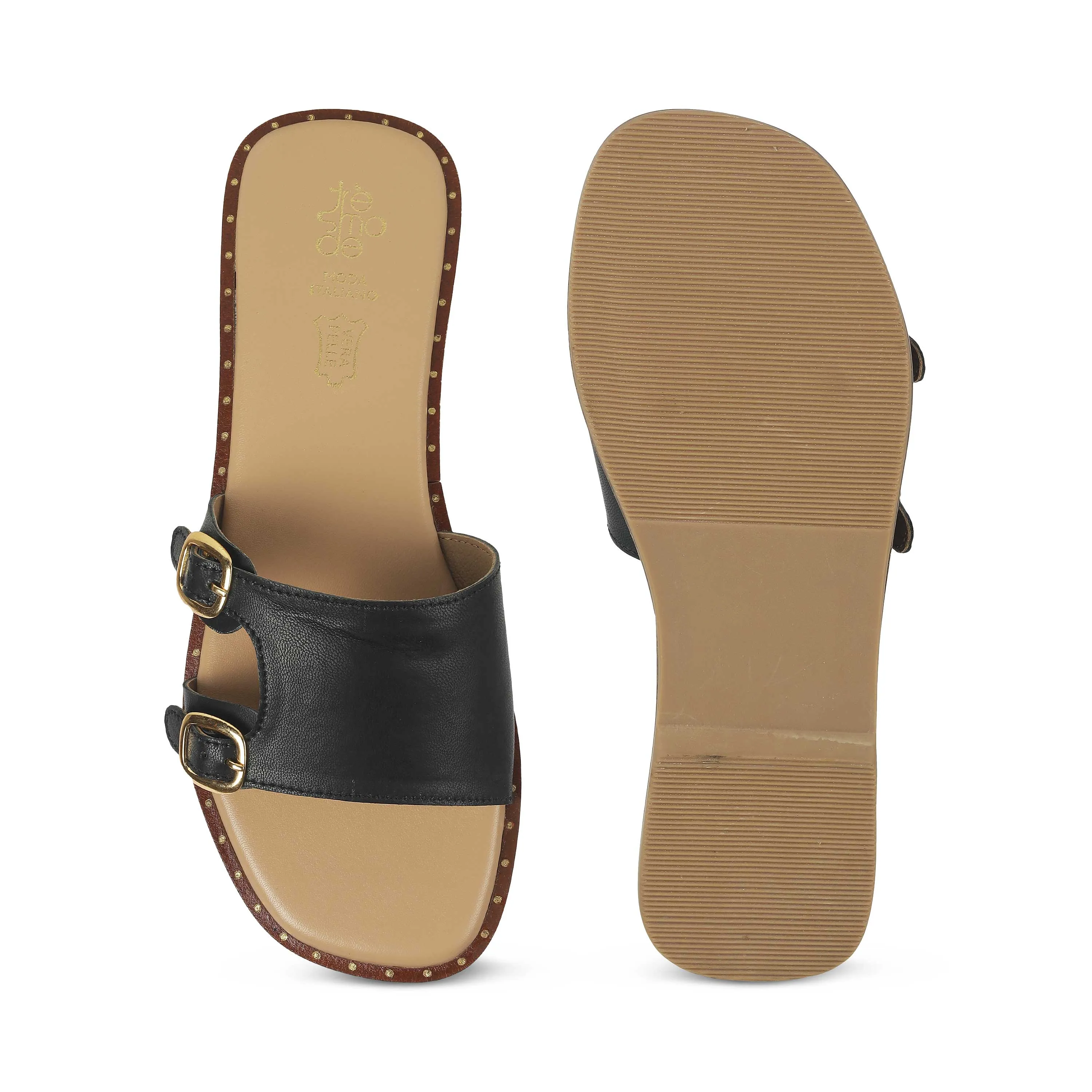 Tresmode Frati Black Women's Casual Flats