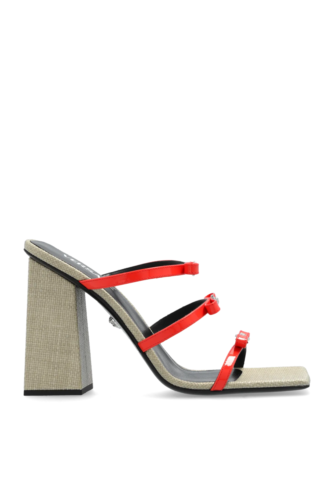 Versace Heeled Slippers in ORANGE - 39.5