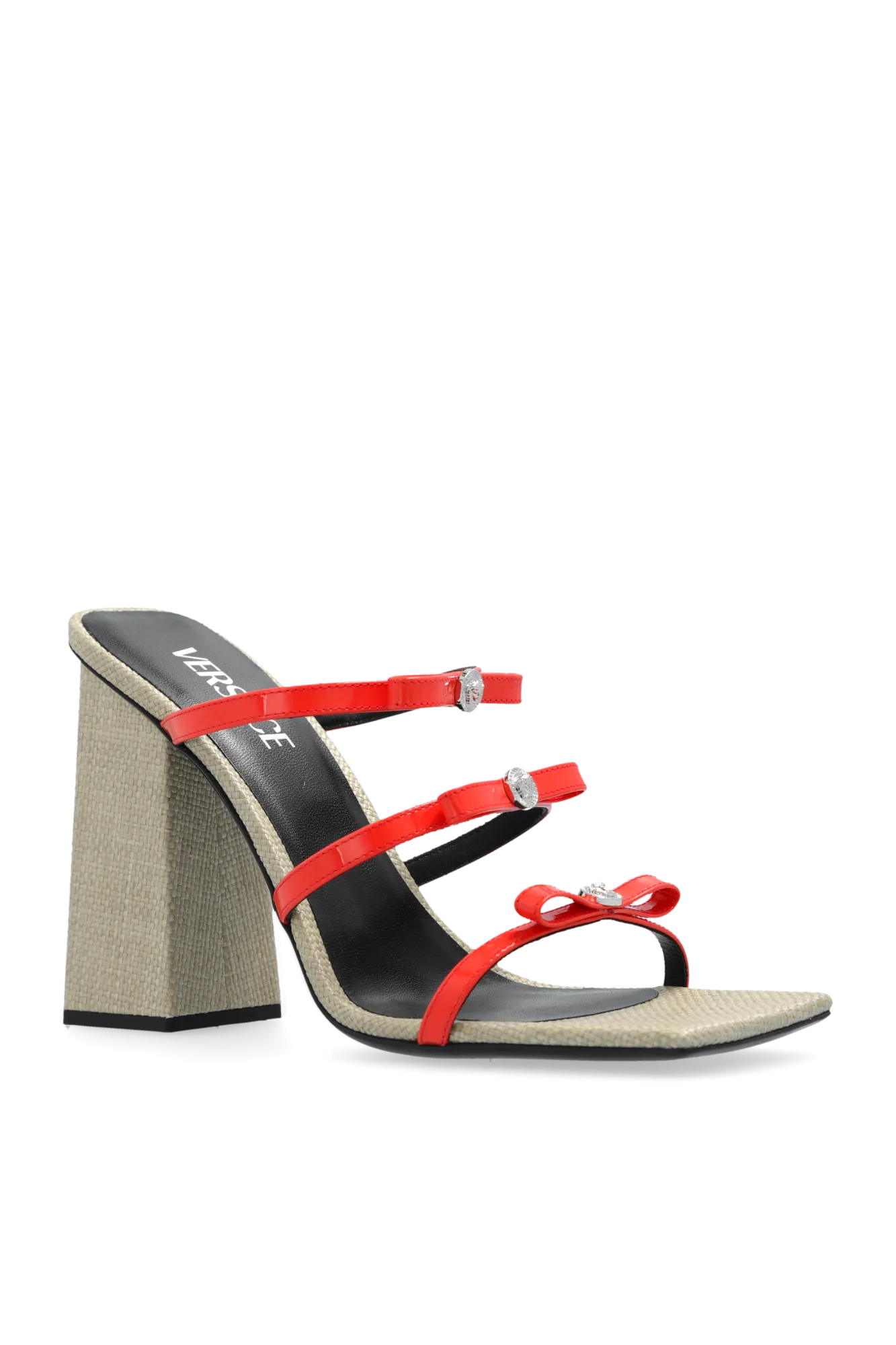 Versace Heeled Slippers in ORANGE - 39.5