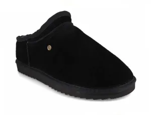 WARMBAT Men Suede Slippers 'Conner', black