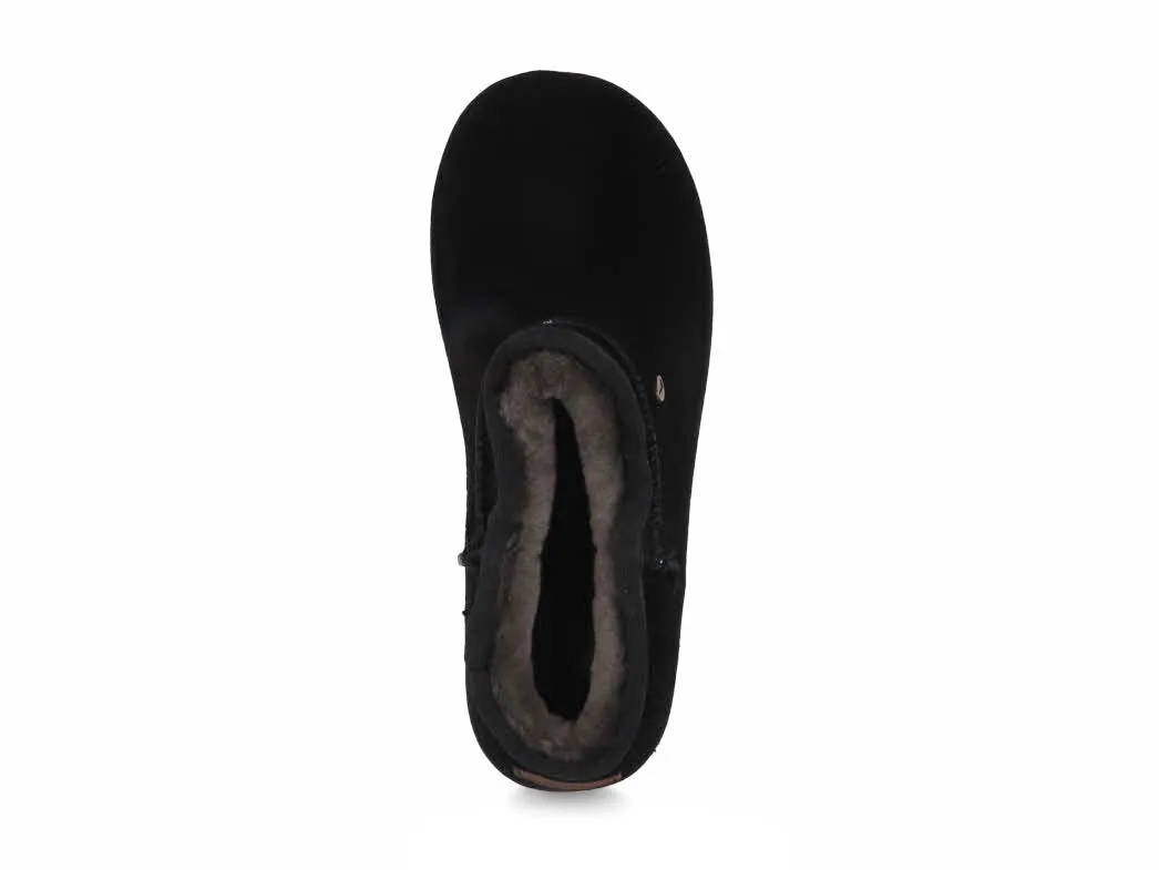 WARMBAT Men Suede Slippers 'Conner', black