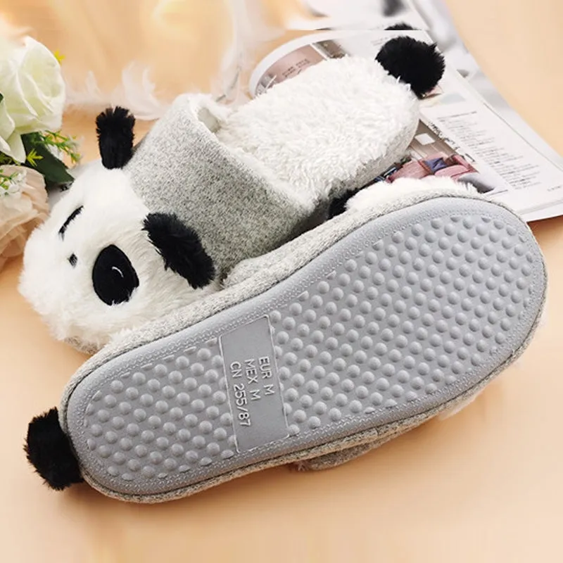 Winter Slippers Panda Indoor Shoes