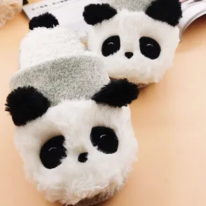 Winter Slippers Panda Indoor Shoes
