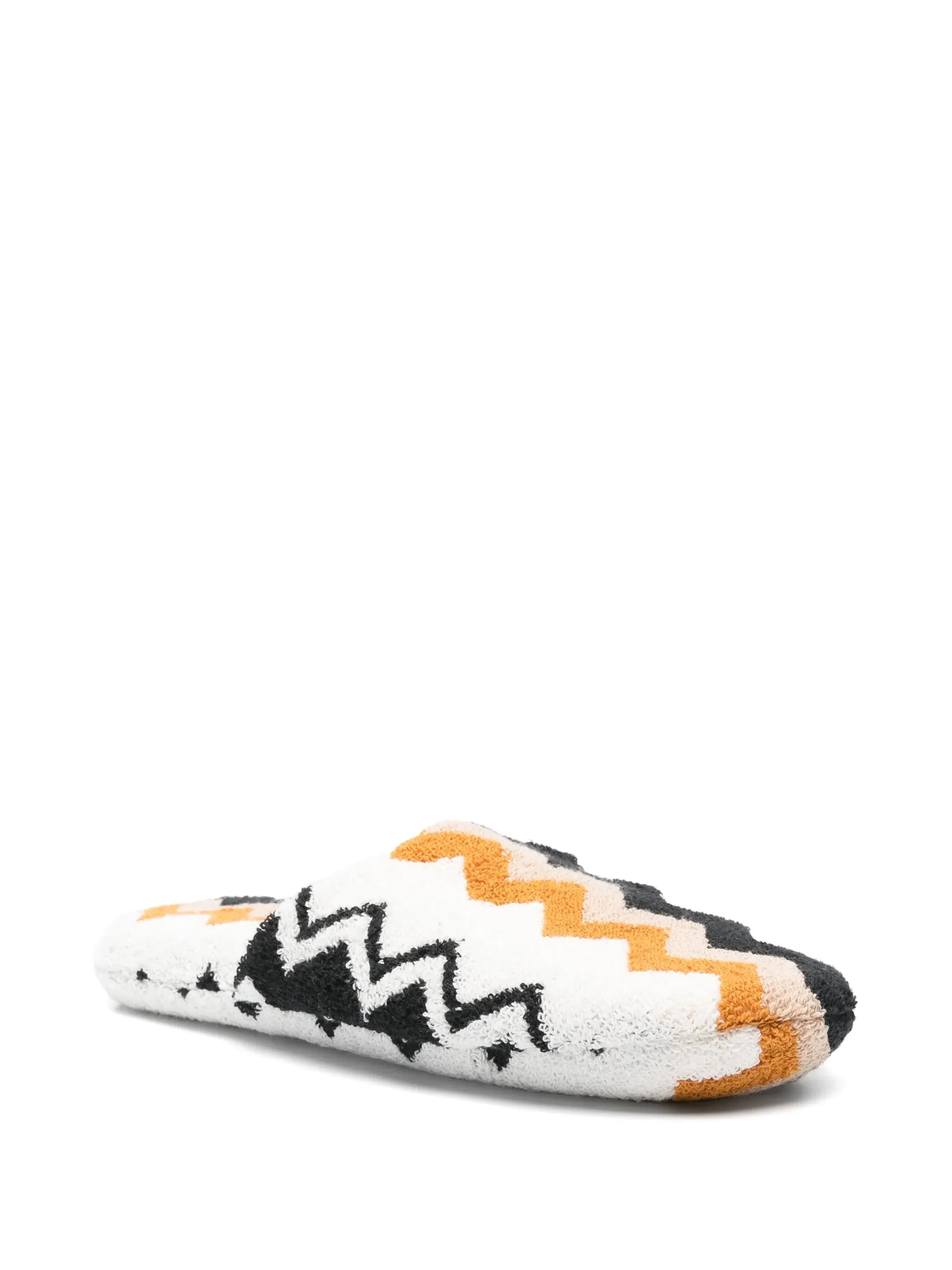 Zigzag-woven Slippers